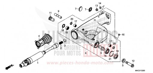 BRAS OSCILLANT GL1800K de 2019